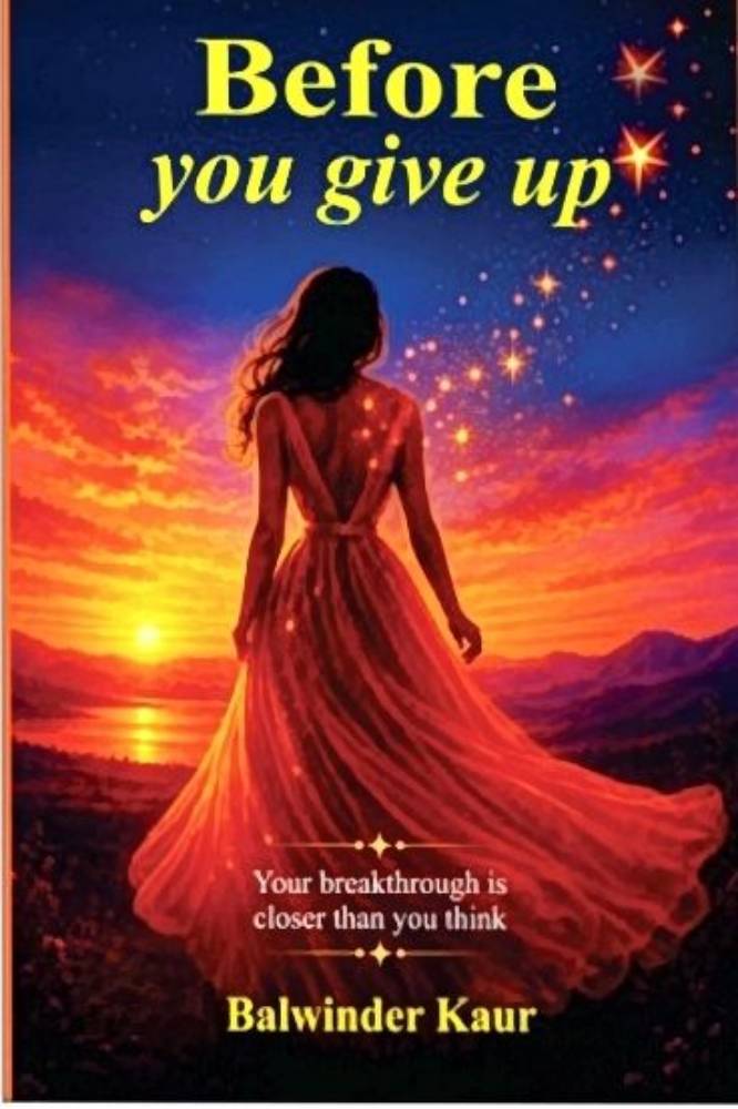 Before you Give up English Poetry book by Balwinder Kaur